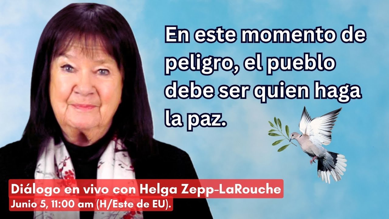 En este momento de peligro,
el pueblo debe ser quien haga la paz 
5 de junio del 2024
11:00 am (H/Este de EU)