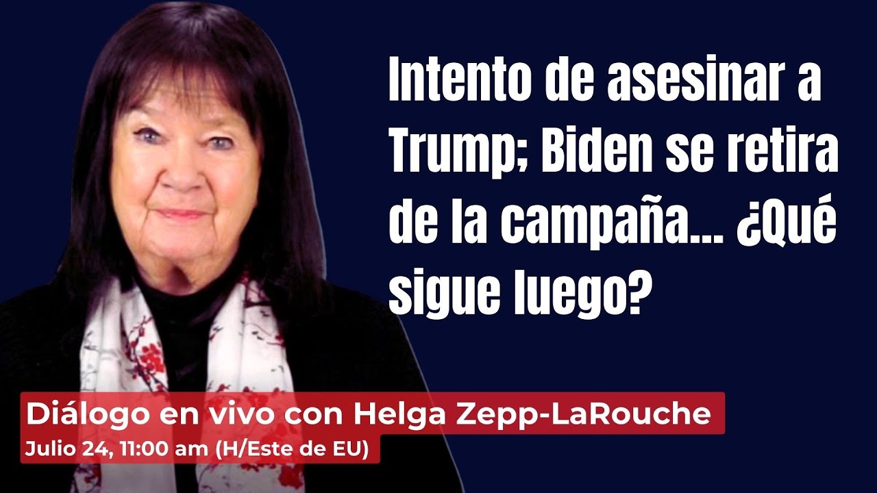 Intento de asesinar a Trump;
Biden se retira de la campaña... 
¿Qué sigue luego?,
Julio 24, 11:00 am (H/Este de EU)