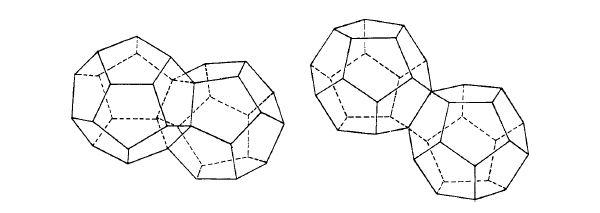 dos dodecaedrones dobles